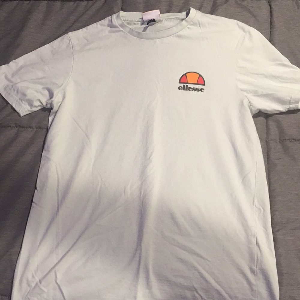 Mint Green Ellesse Pocket Logo Tee Sz S